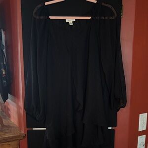 Tamara Black Blouse 3X